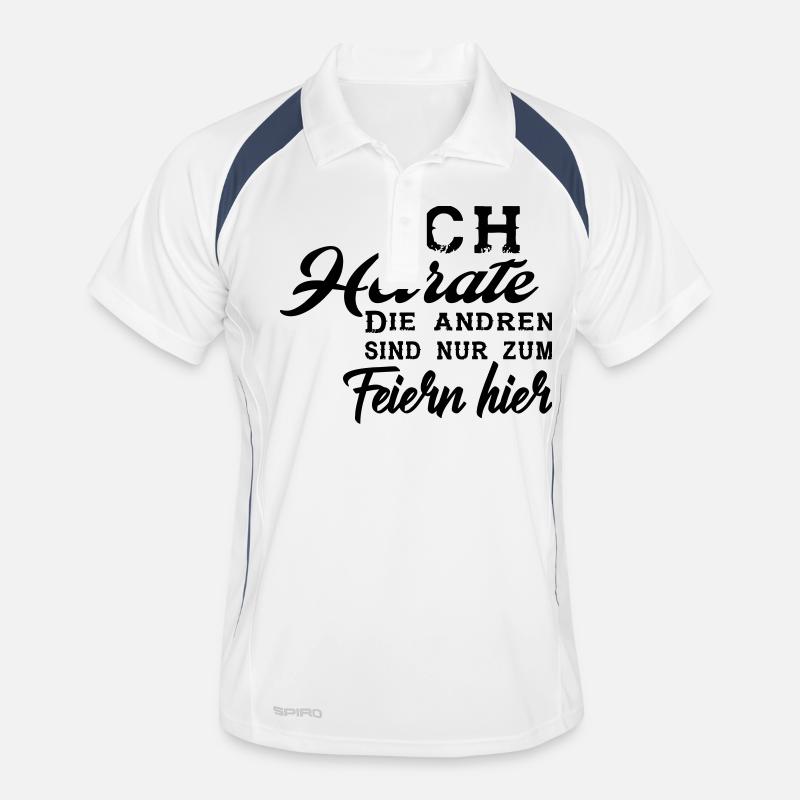 ich Heirate - die anderen Männer Polo atmungsaktiv