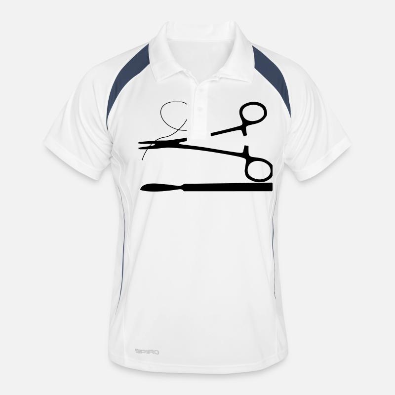 Chirurg Männer Polo atmungsaktiv