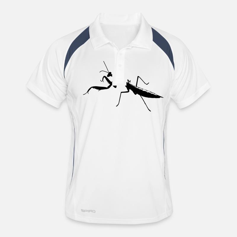 Gottesanbeterin Männer Polo atmungsaktiv