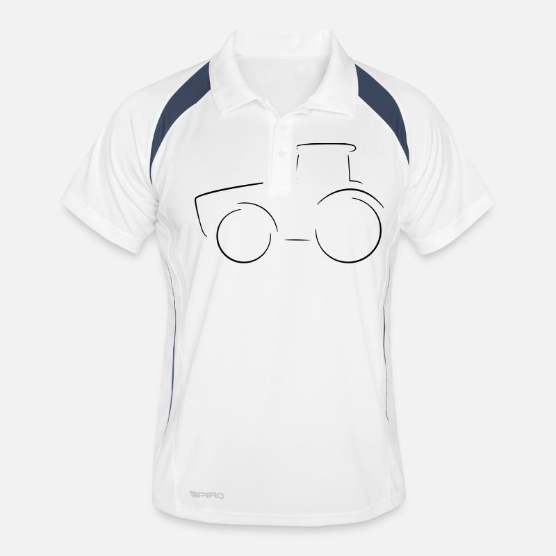 Traktor Maschine Auto Männer Polo atmungsaktiv