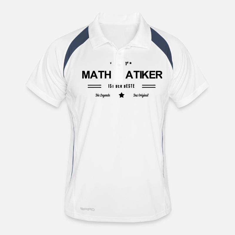 Bester Mathematiker Männer Polo atmungsaktiv