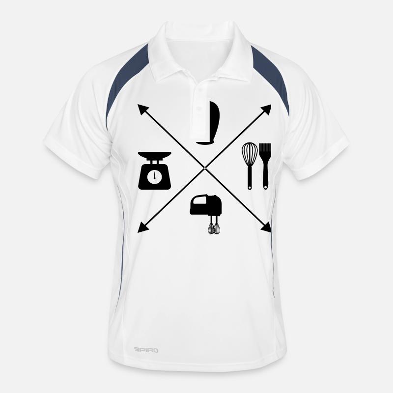 Backen Männer Polo atmungsaktiv