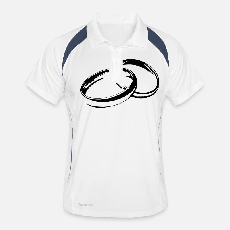 Alliances Bagues de mariage Bagues de mariage Polo respirant Homme