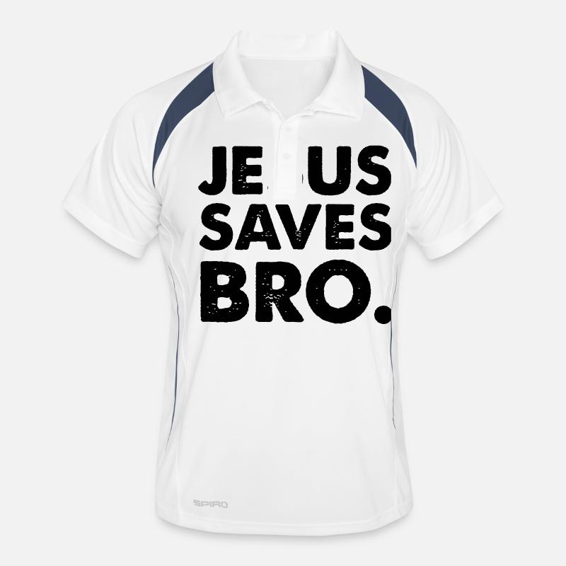 Jésus sauve mon frère Polo respirant Homme