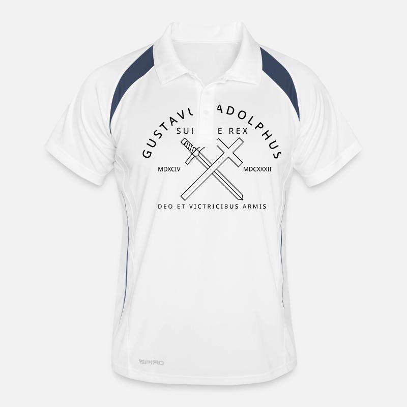 Gustav Adolf Männer Polo atmungsaktiv