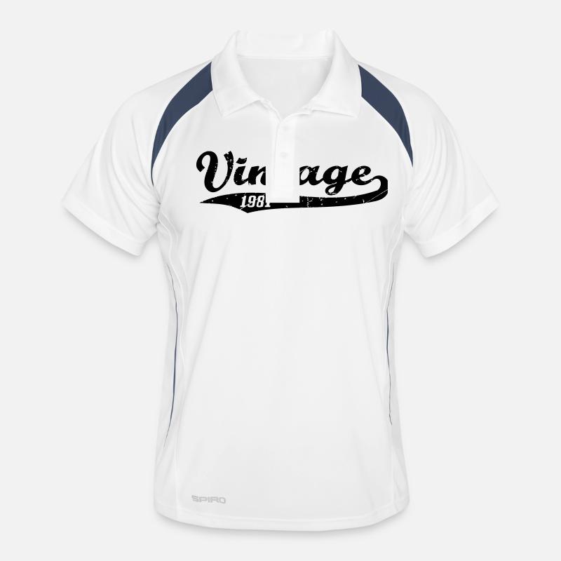 Vintage 1981 Men's Polo breathable