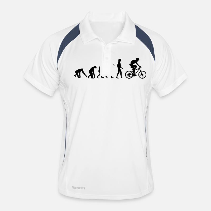 ÉVOLUTION DU VÉLO Polo respirant Homme