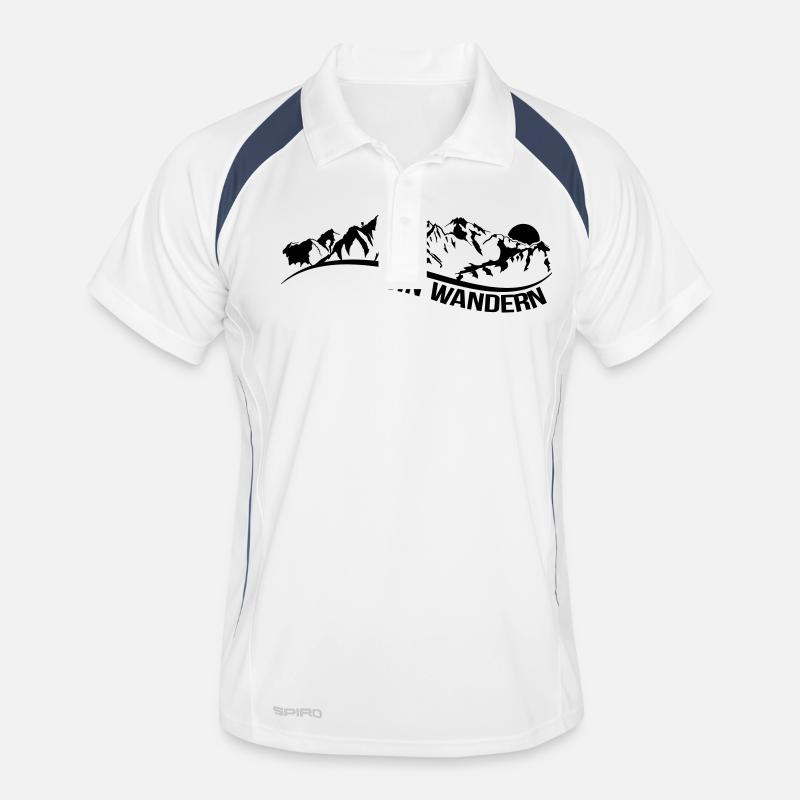 bin wandern Männer Polo atmungsaktiv