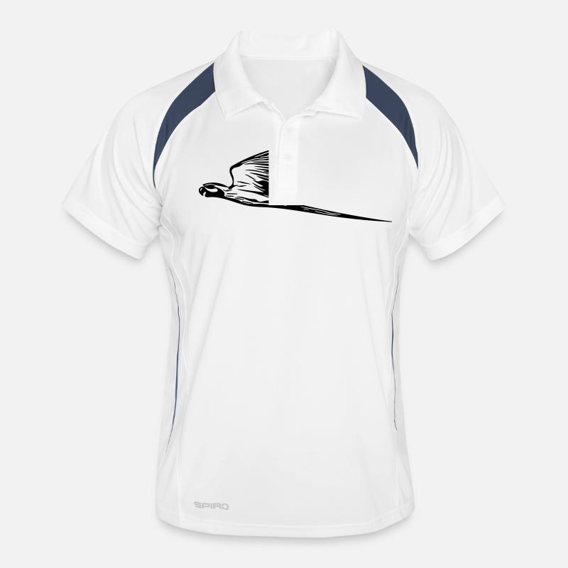 Parrot in express flight Men's Polo breathable