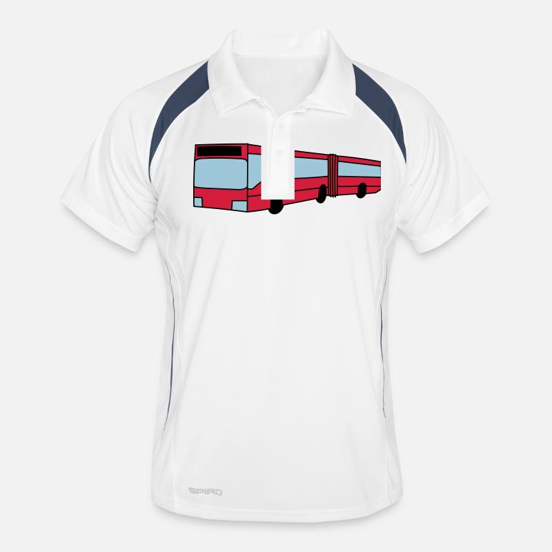 Bus Männer Polo atmungsaktiv