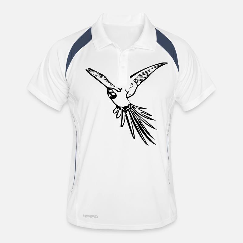 parrot Men's Polo breathable