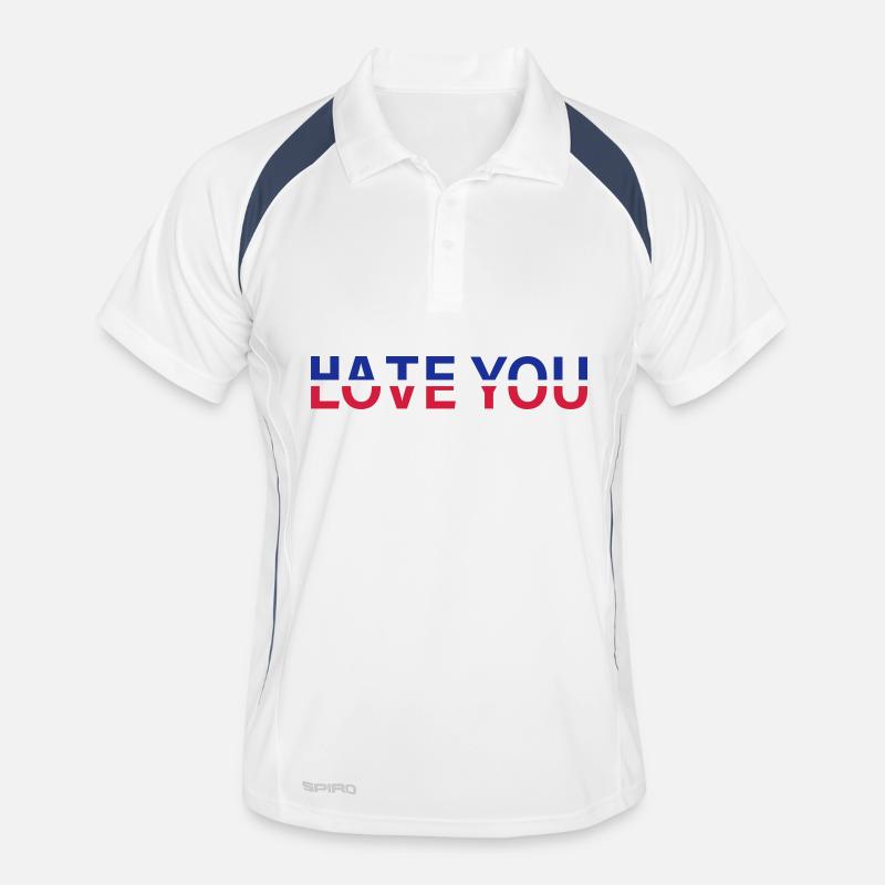 Je t’aime Polo respirant Homme