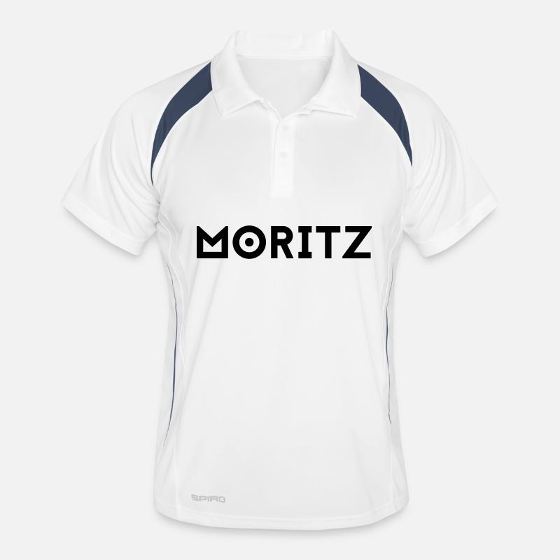 Vorname Moritz Männer Polo atmungsaktiv