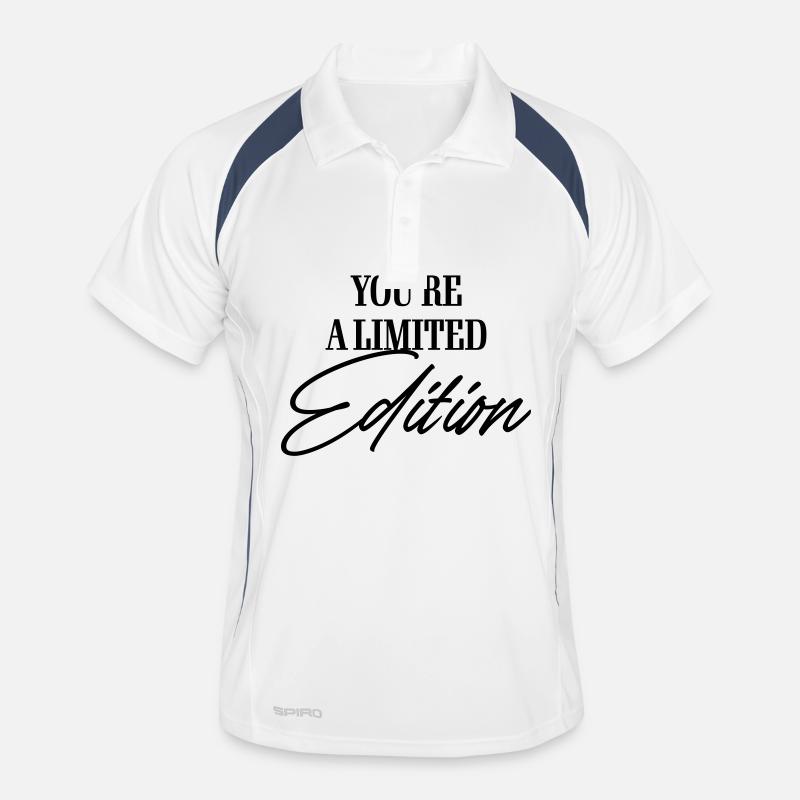 Vous êtes une édition limitée Polo respirant Homme