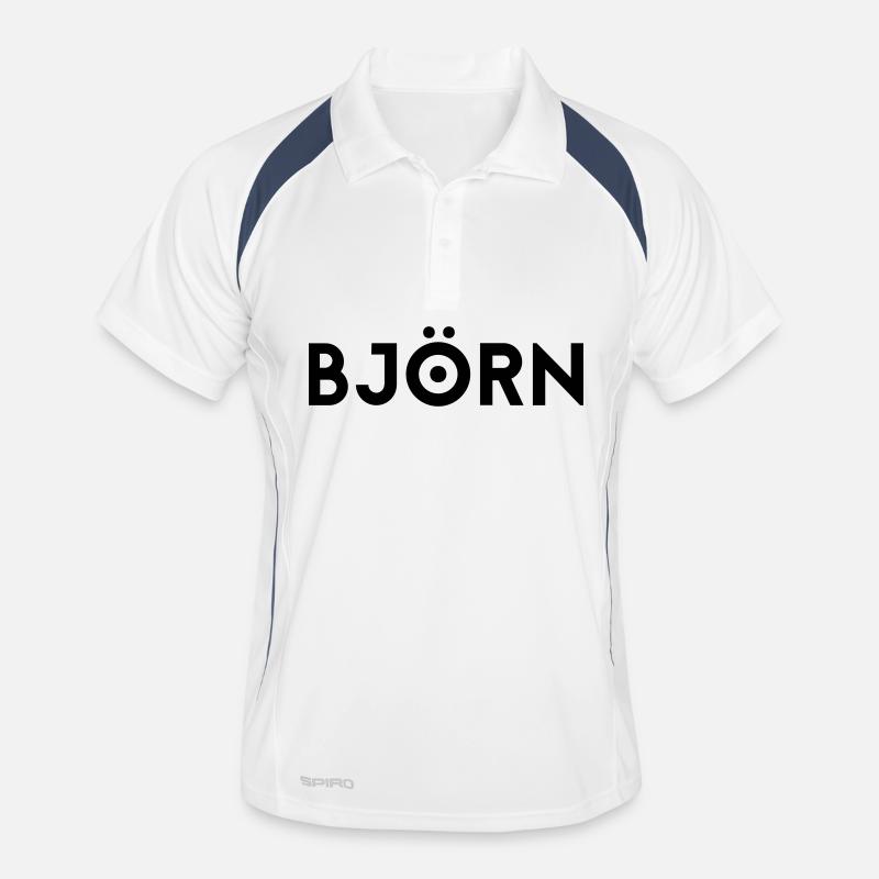 Vorname Björn Männer Polo atmungsaktiv
