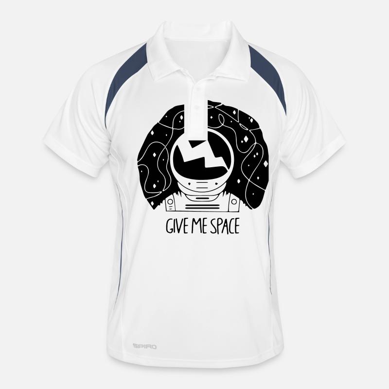 Give Me Space Men's Polo breathable