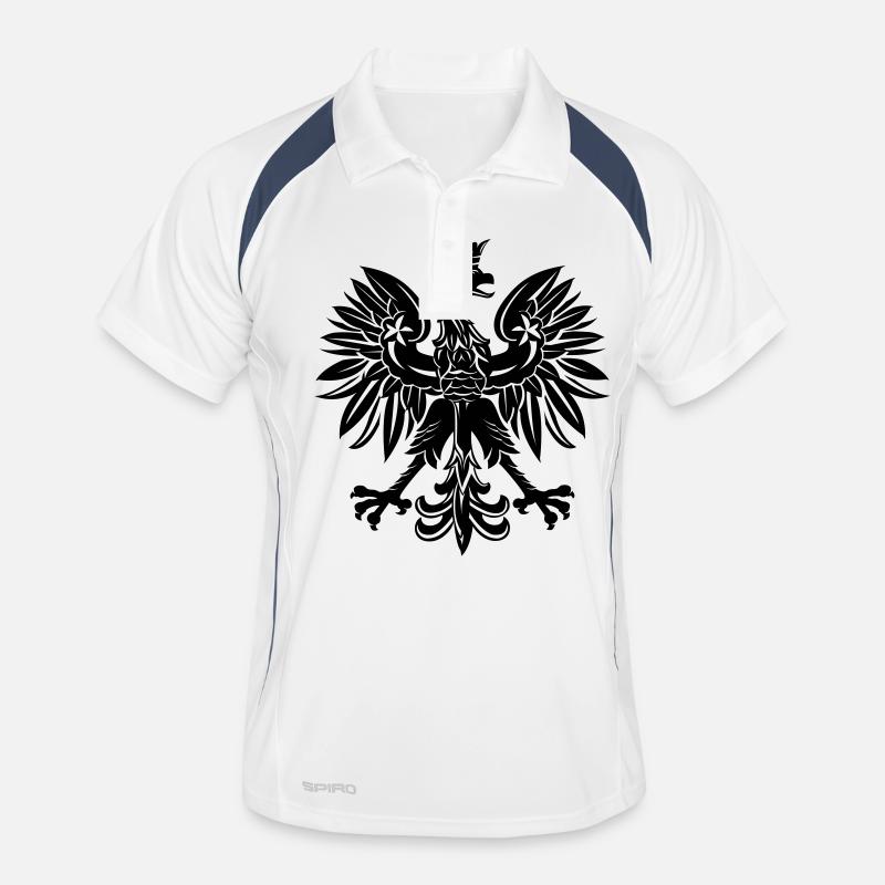 Polska Eagle Men's Polo breathable