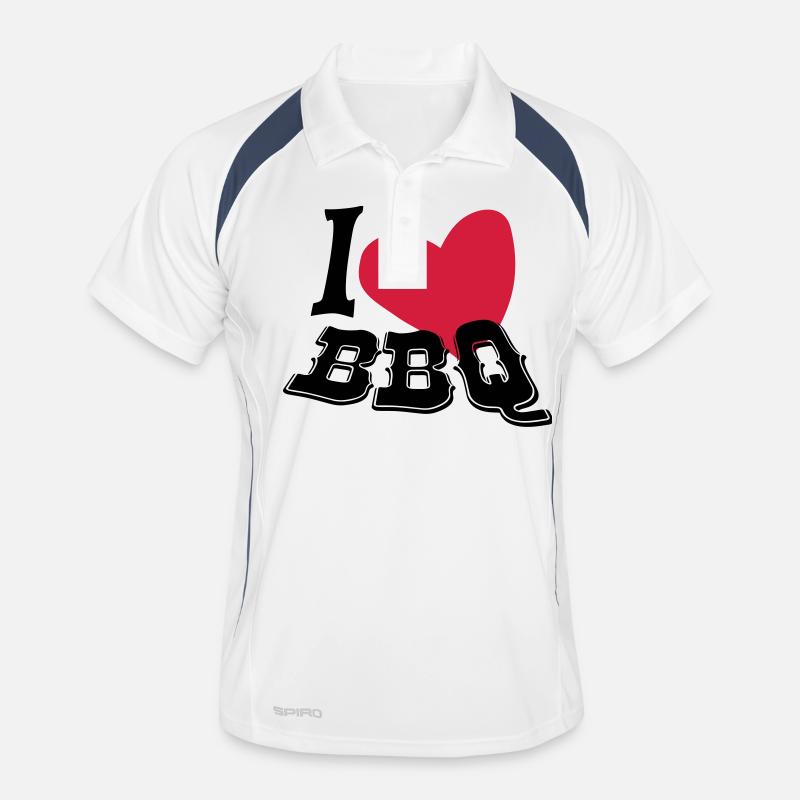 J'aime BBQ Polo respirant Homme