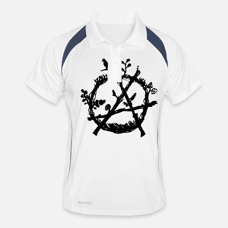 green anarchy eco Men's Polo breathable