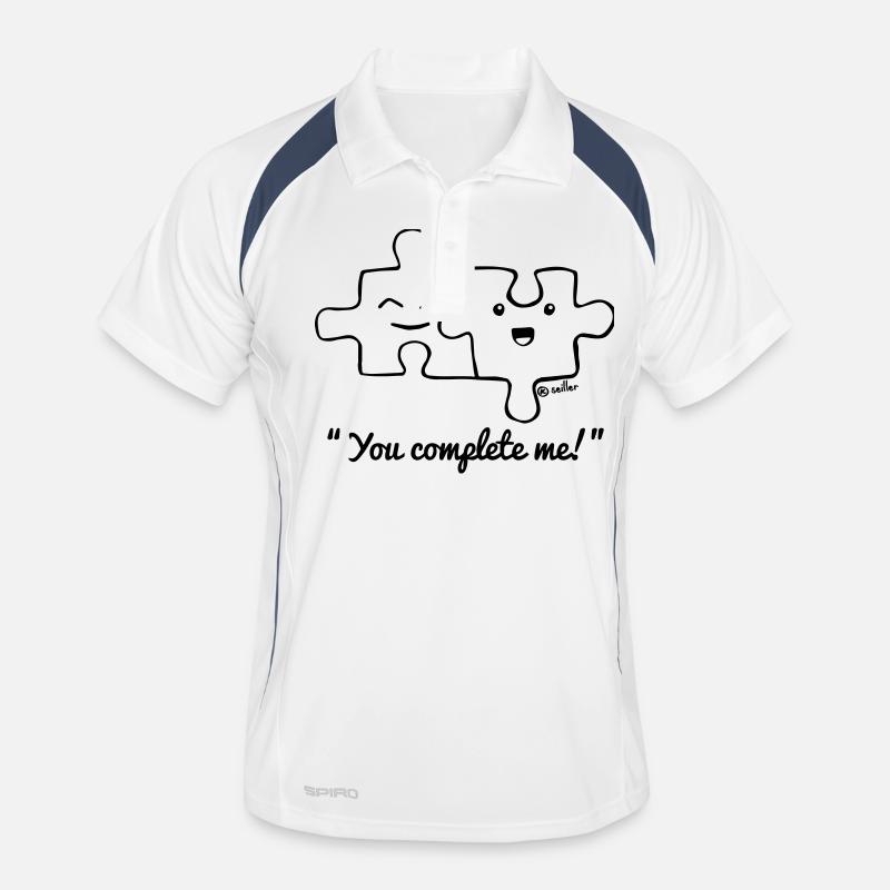 You complete me Men's Polo breathable