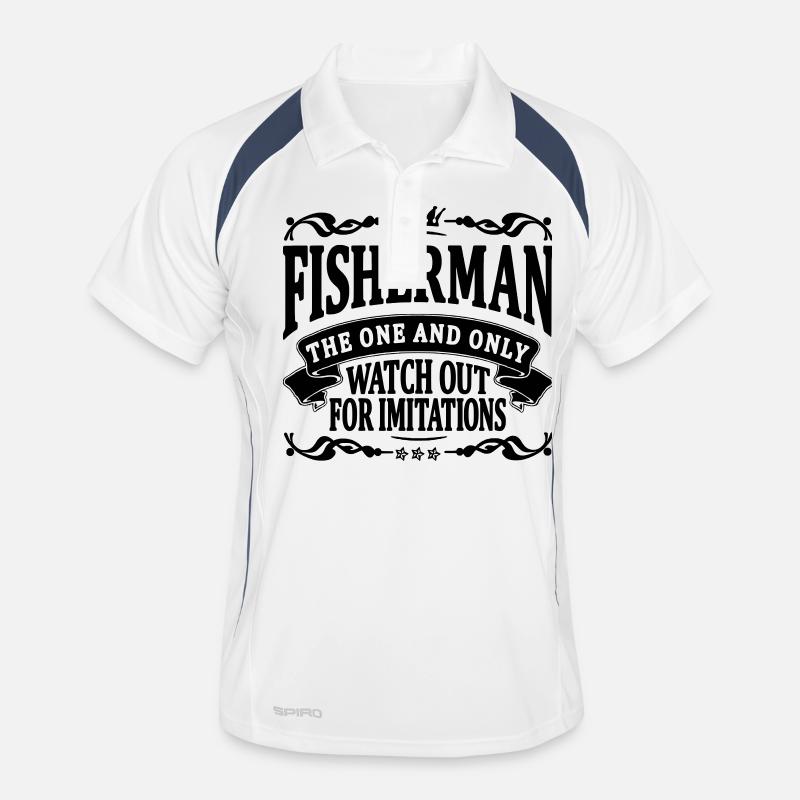 pêcheur le seul et unique Polo respirant Homme