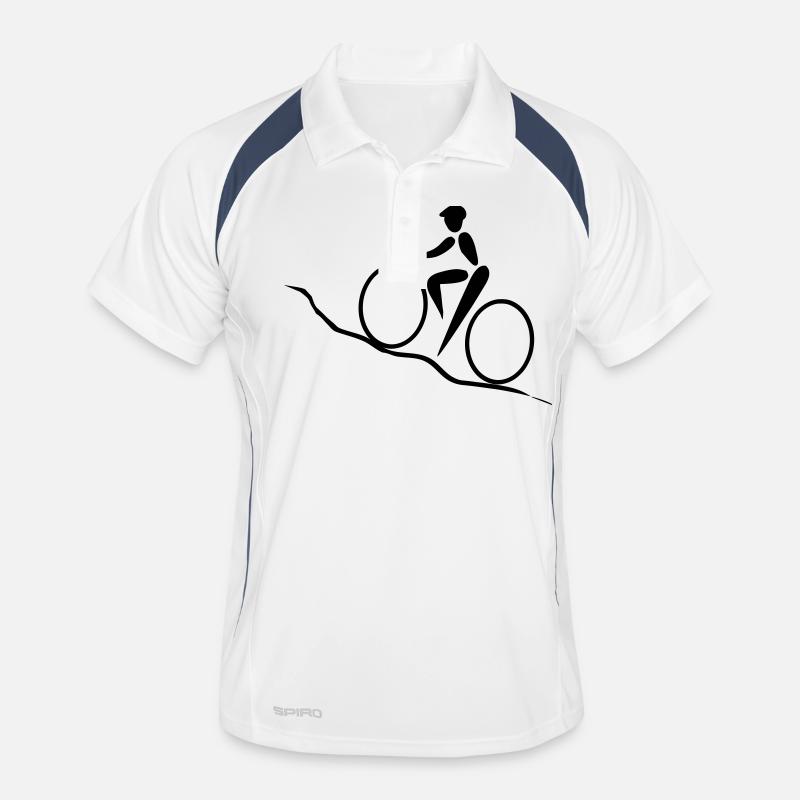 vélo Trail Polo respirant Homme