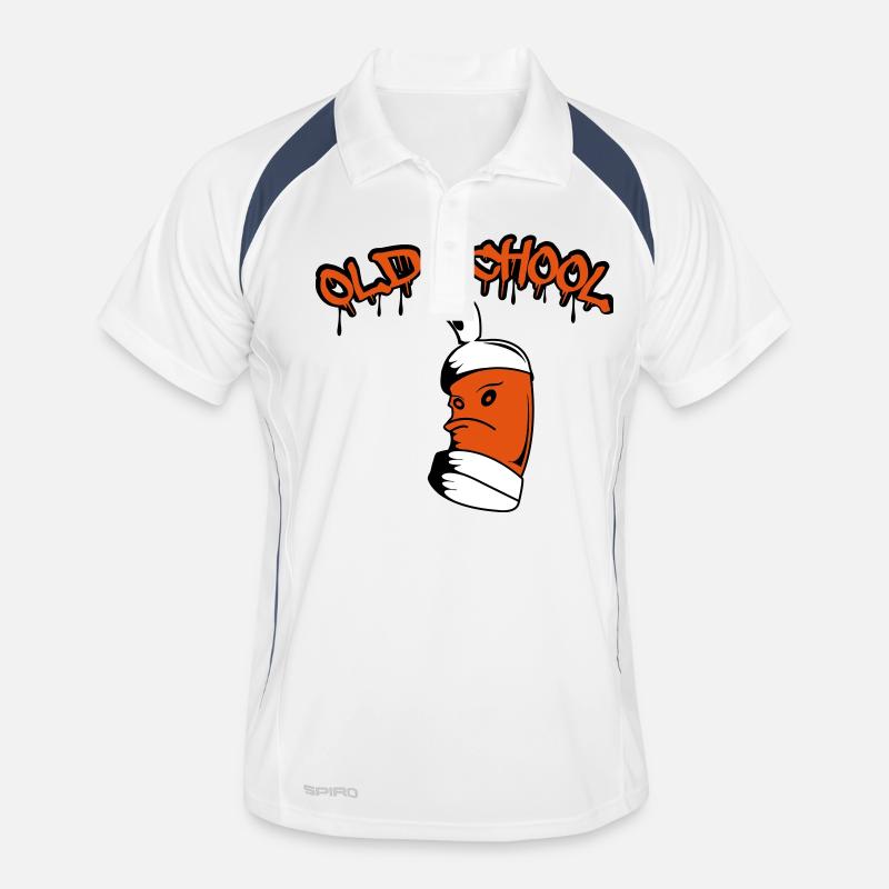 grafitti2 Männer Polo atmungsaktiv