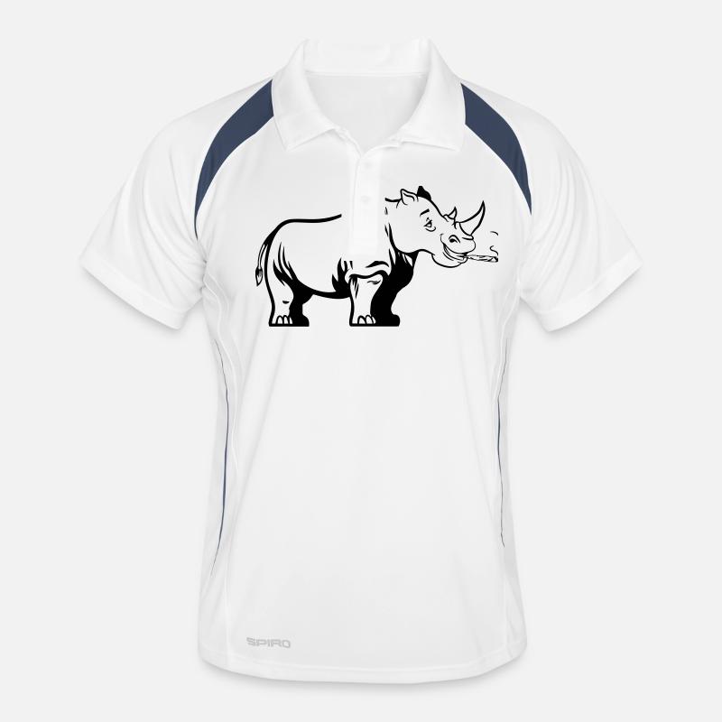 rhinocéros conjointe kiffen Polo respirant Homme
