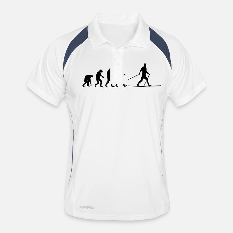 ski langlauf evolution Männer Polo atmungsaktiv