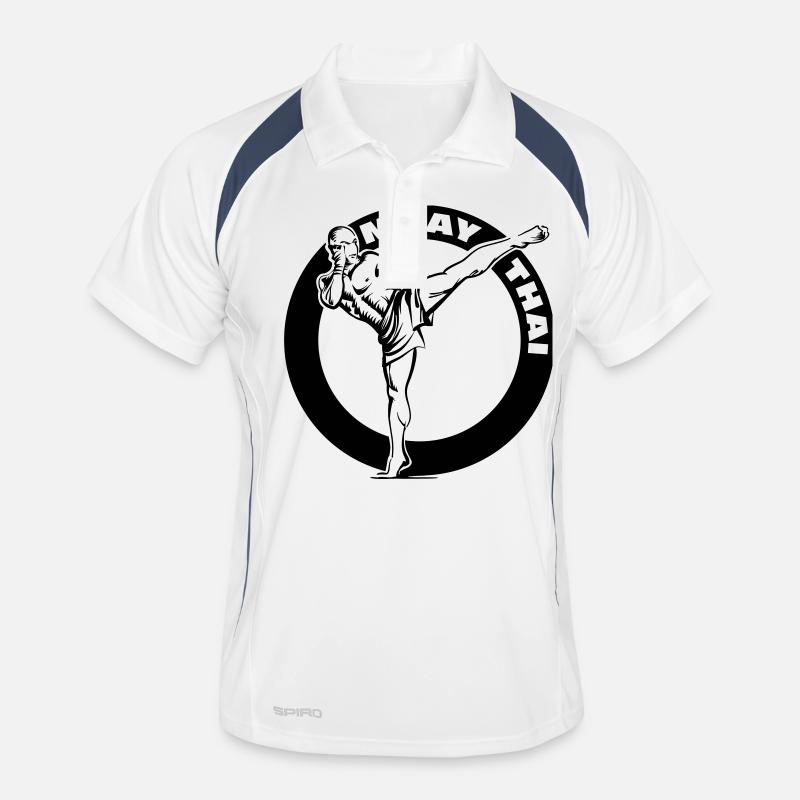 Muay Thai Männer Polo atmungsaktiv