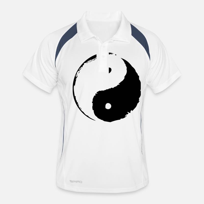 ying_yang_small Men's Polo breathable