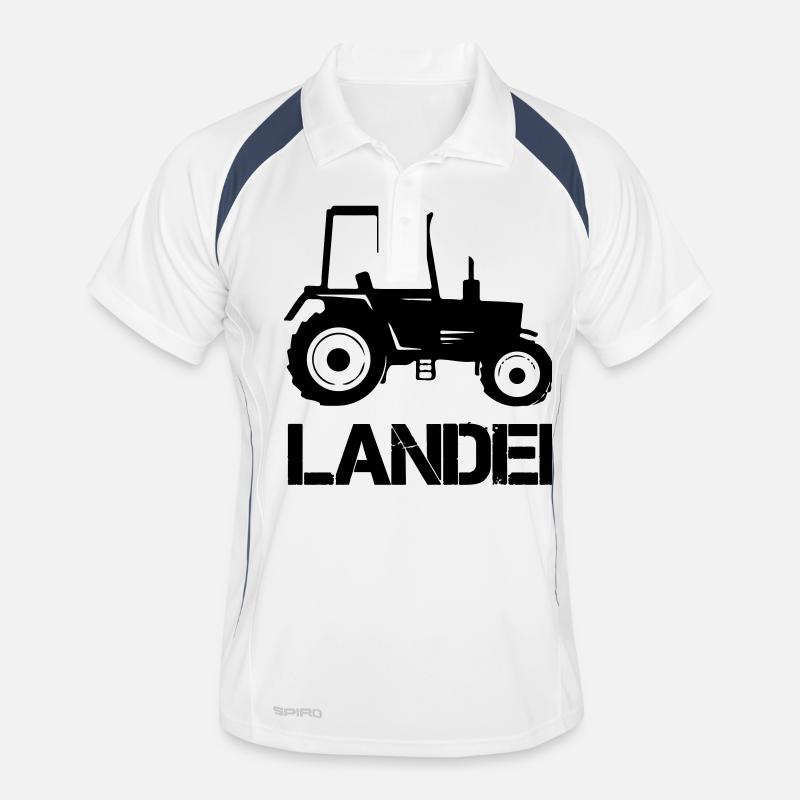 traktor landei Männer Polo atmungsaktiv