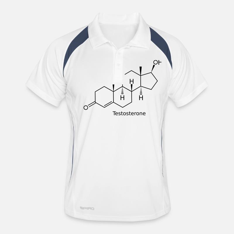 Testosterone Polo respirant Homme