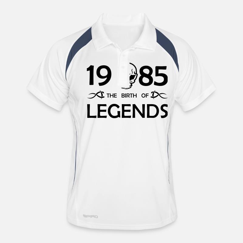 Legends 1985 Männer Polo atmungsaktiv