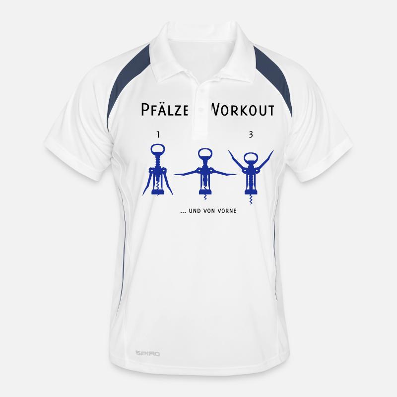 Original Pfälzer Workout Männer Polo atmungsaktiv