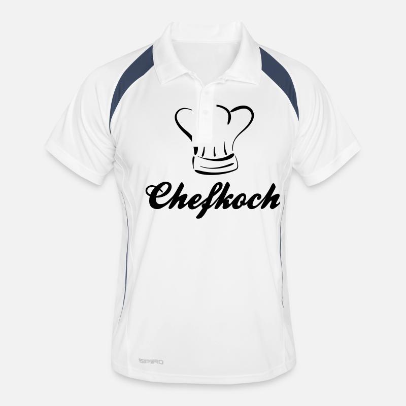 chef cook Men's Polo breathable