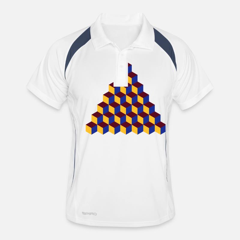 Pattern (7) Men's Polo breathable