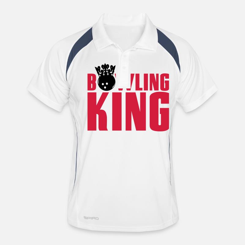 Bowling King Männer Polo atmungsaktiv