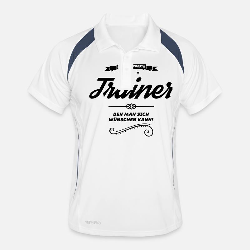 trainer allerbeste Männer Polo atmungsaktiv