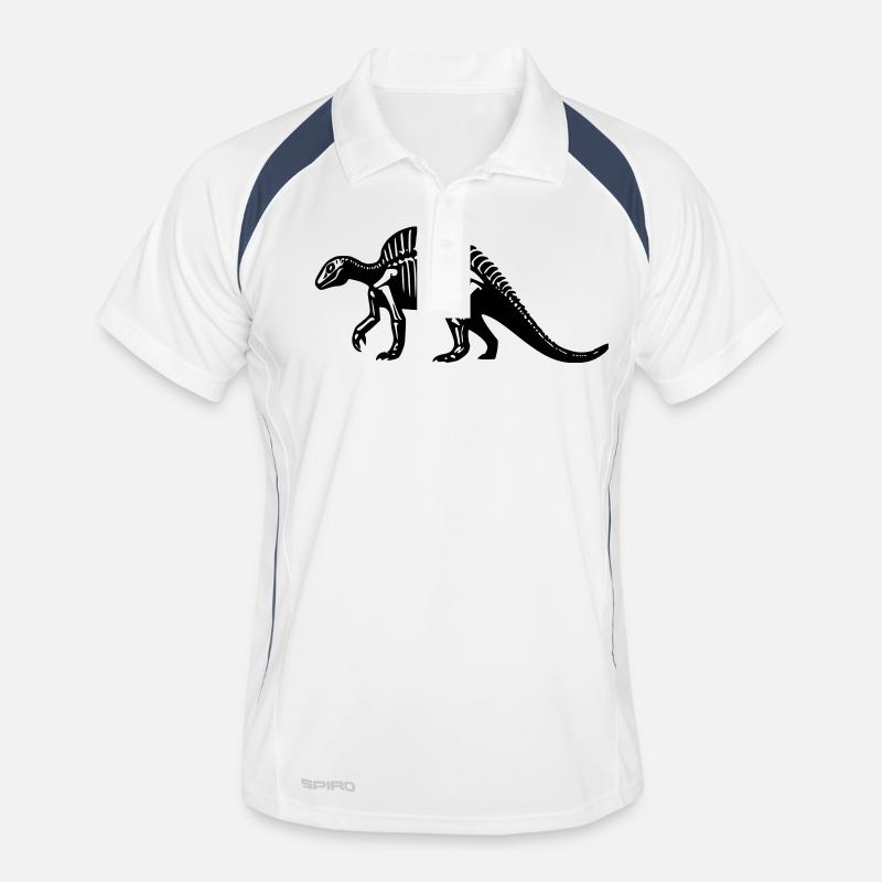 Fossile dinosaure Polo respirant Homme