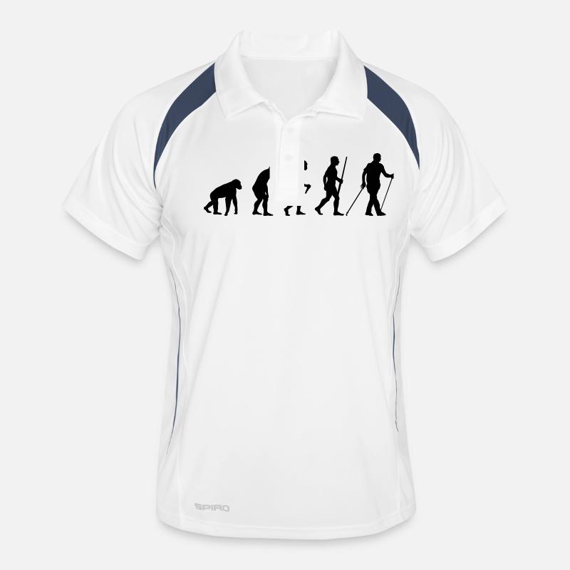 Nordic Walking Evolution Männer Polo atmungsaktiv