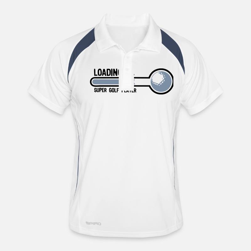 golf ball loading super player1 Men's Polo breathable