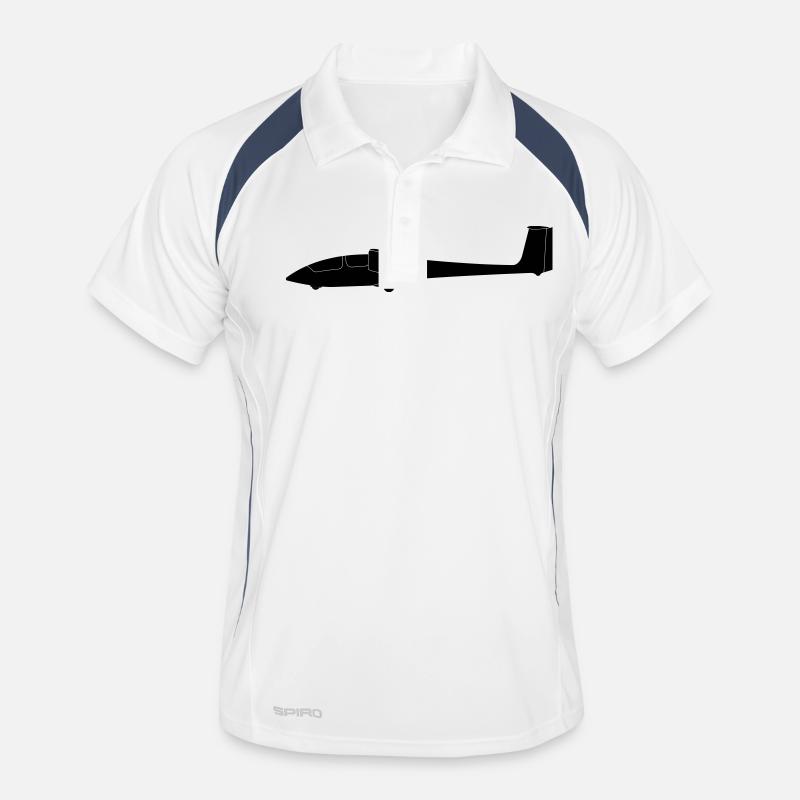 ASK 21 sailplane Men's Polo breathable