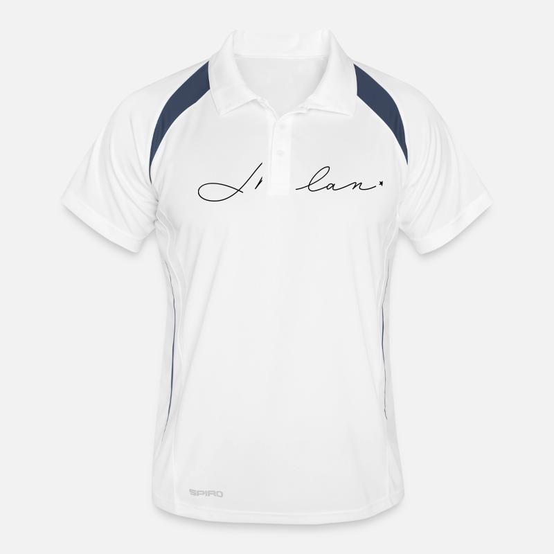 Name Milan Männer Polo atmungsaktiv