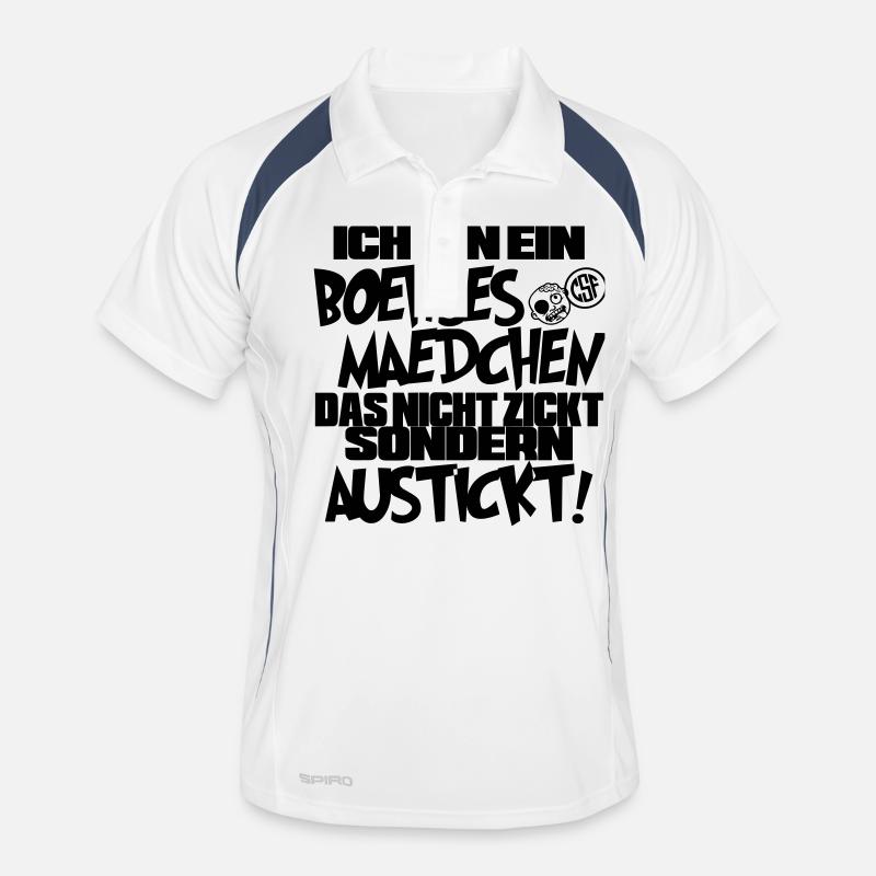 Ich bin ein Boehses Maedchen ... Männer Polo atmungsaktiv
