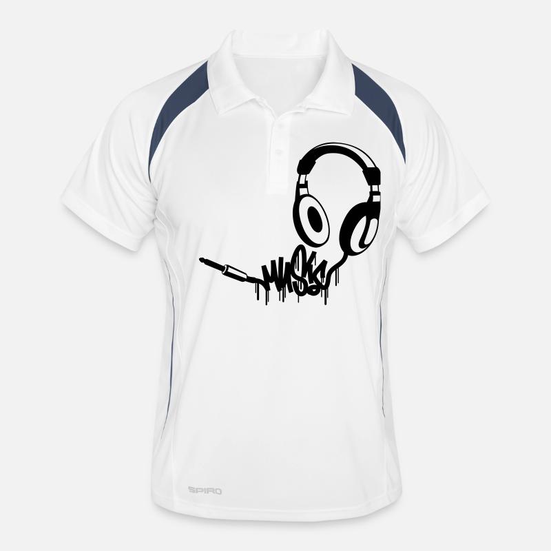 Kopfhoerer_Music Polo respirant Homme