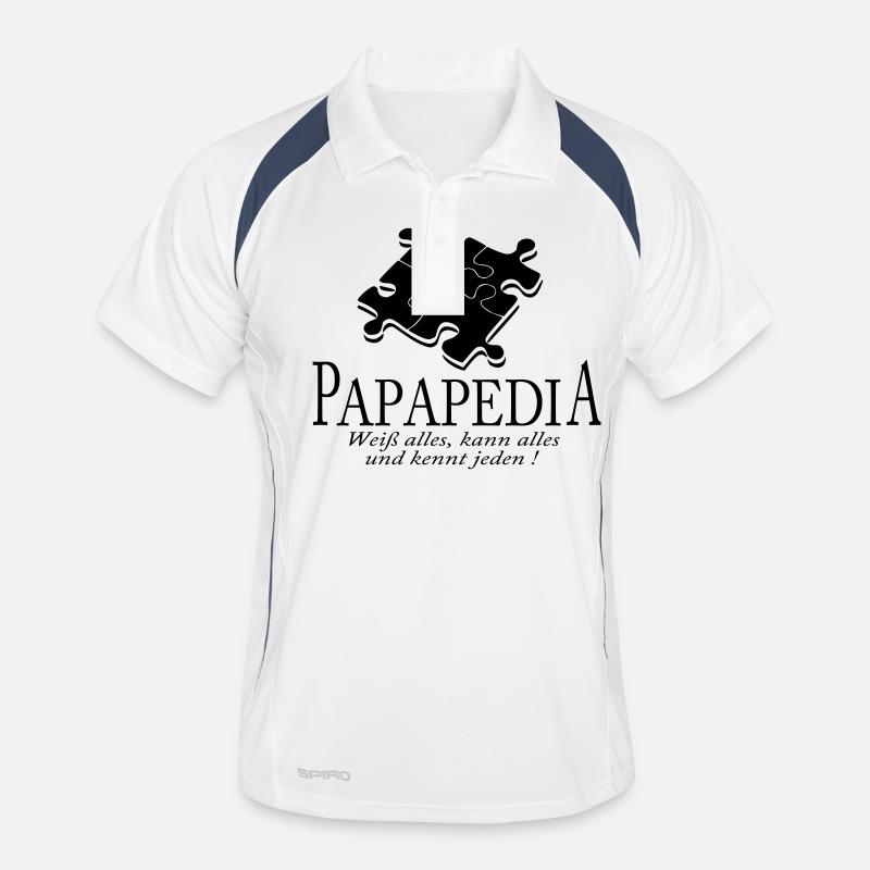 papapedia Männer Polo atmungsaktiv