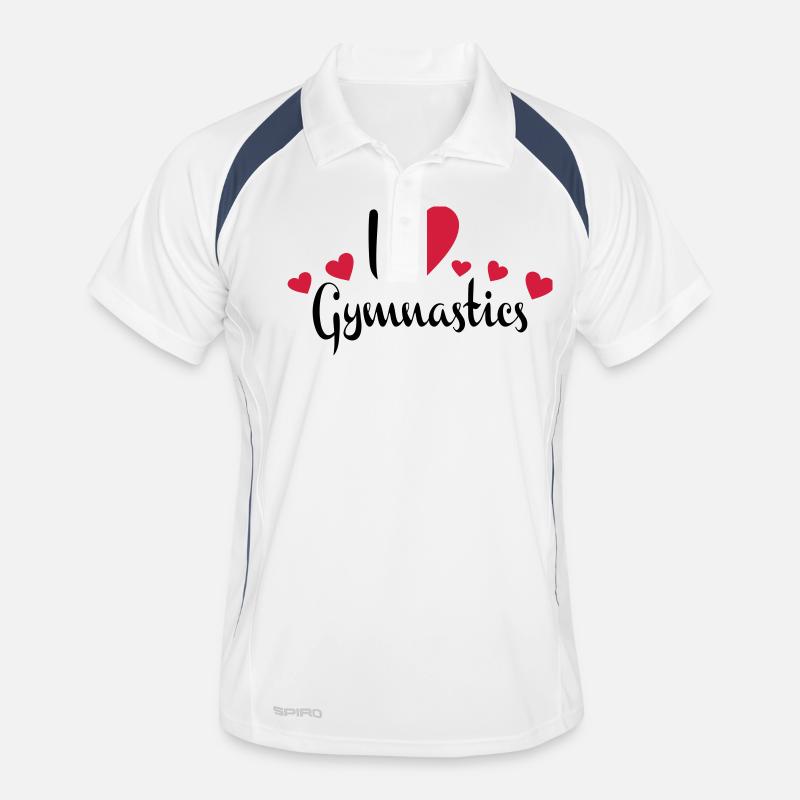 Gymnastics Men's Polo breathable