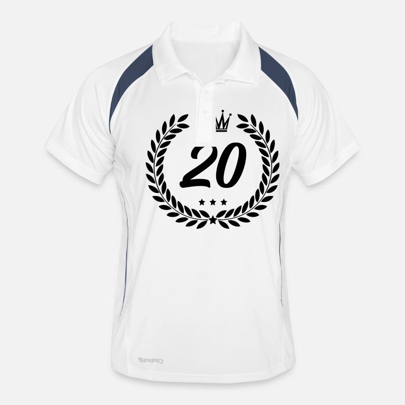 wappen 20 Männer Polo atmungsaktiv