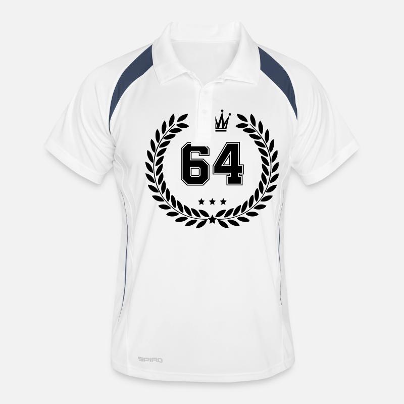 wappen 64 Männer Polo atmungsaktiv